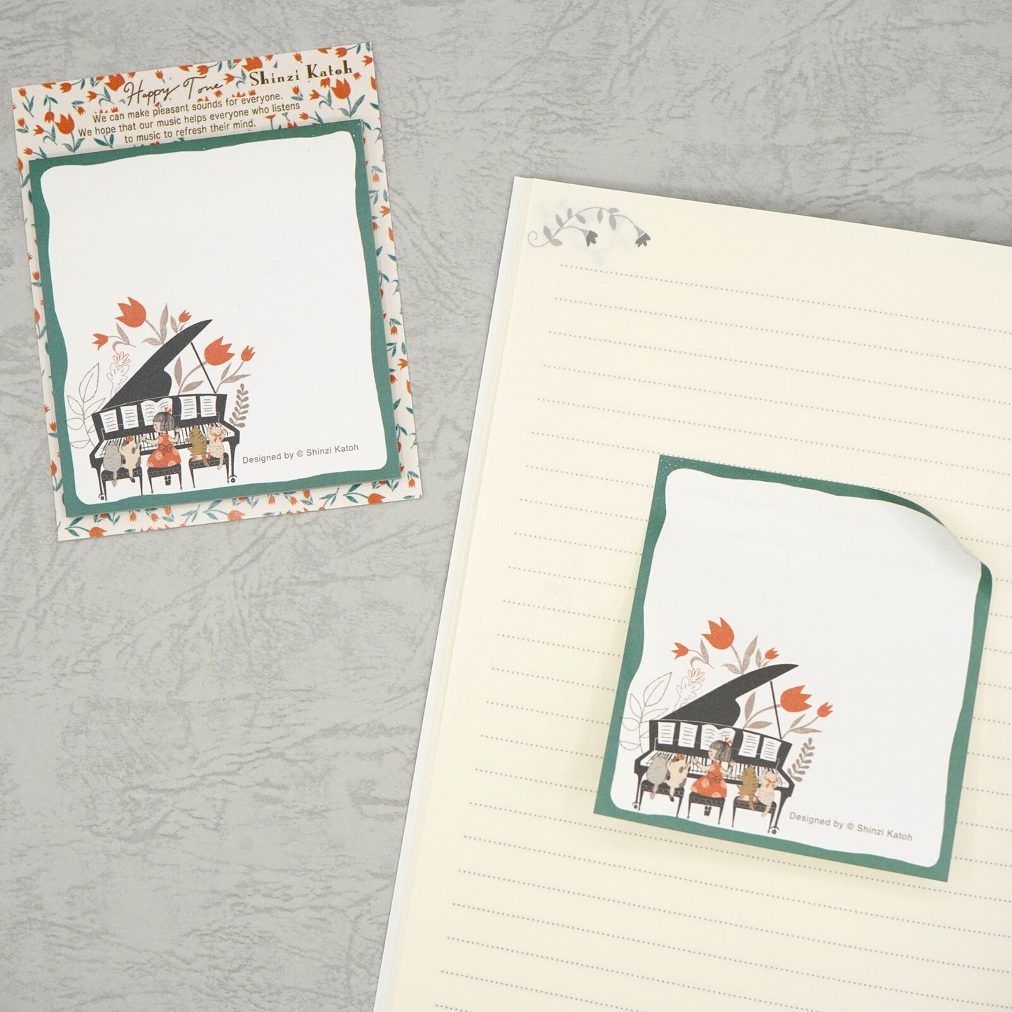 Sticky Notes Piano Sonata Happy Tone