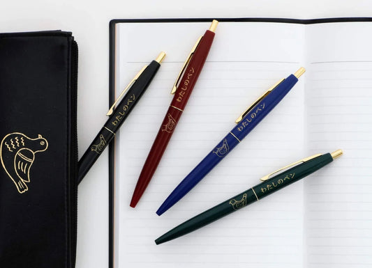 Hightide New Retro Knock Ballpoint Pen (Green) - Dove
