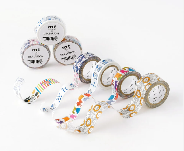 MT x Lisa Larson Washi Tape – Mikey-Muster