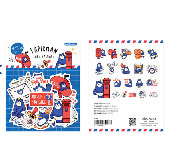 Tapirman Care Package - Deco Sticker