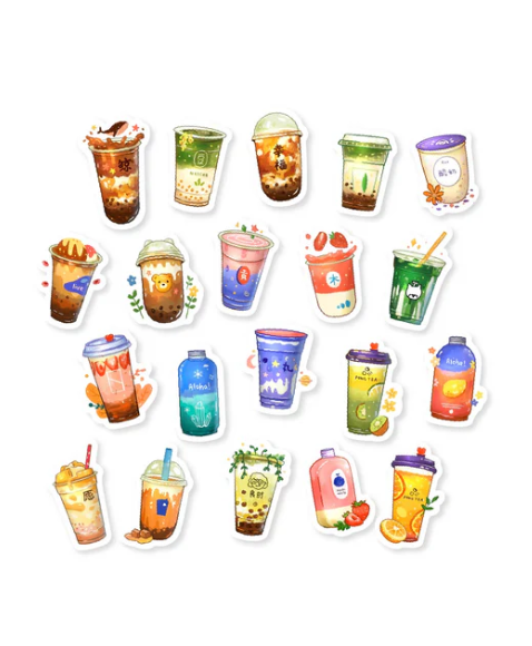 Teariffic Treats - Deco Sticker