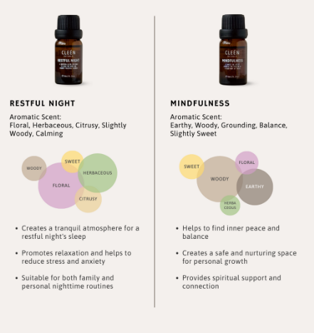 Cleen Mindfulness Essential Oils 10ml