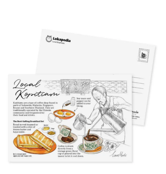 Lokapedia Postcard Collectible Set (Buy 6 Free 1)