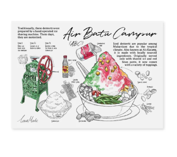 Lokapedia: Air Batu Campur - Postcard