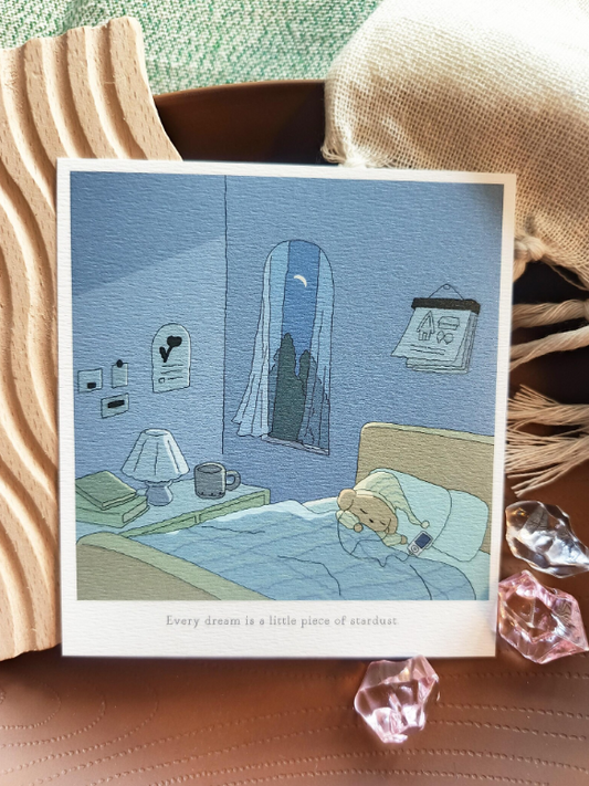 SOURTEAHOUSE LITTLE DREAM -KUNSTDRUCK