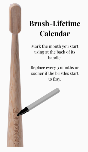 Flossy Purple Toothbrush
