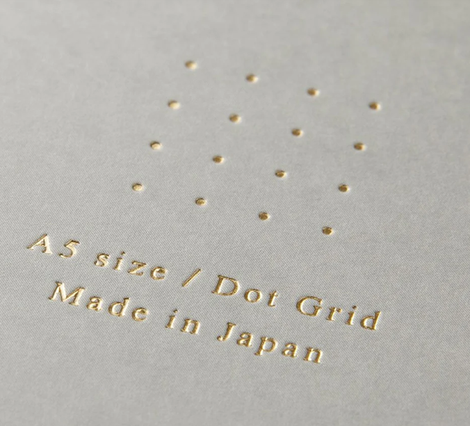 MIDORI Dot Grid A5 Ring Notebook