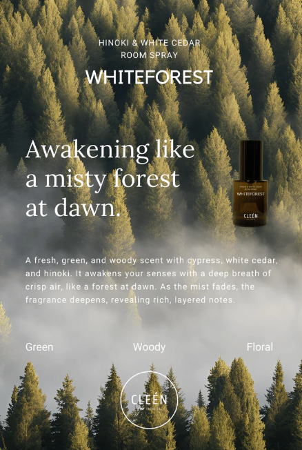 Cleén Room Spray - WhiteForest