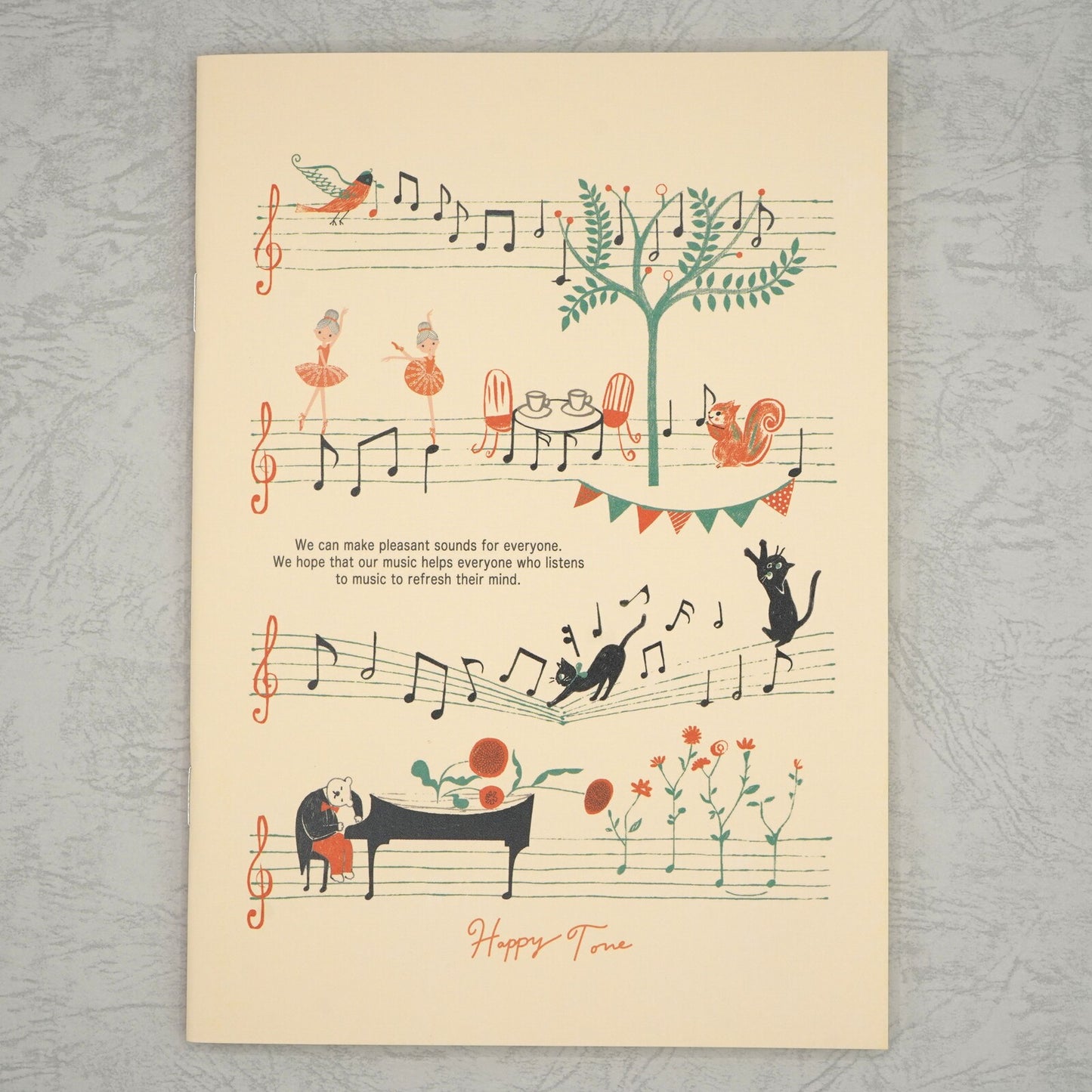 Notizbuch A5 Kanon Happy Tone