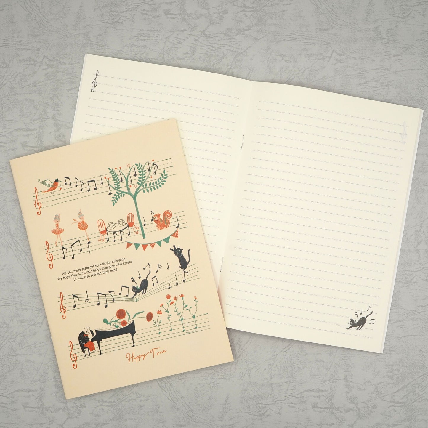 Notizbuch A5 Kanon Happy Tone