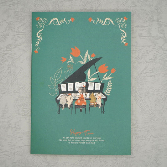 Notebook A5 Piano Sonata Happy Tone