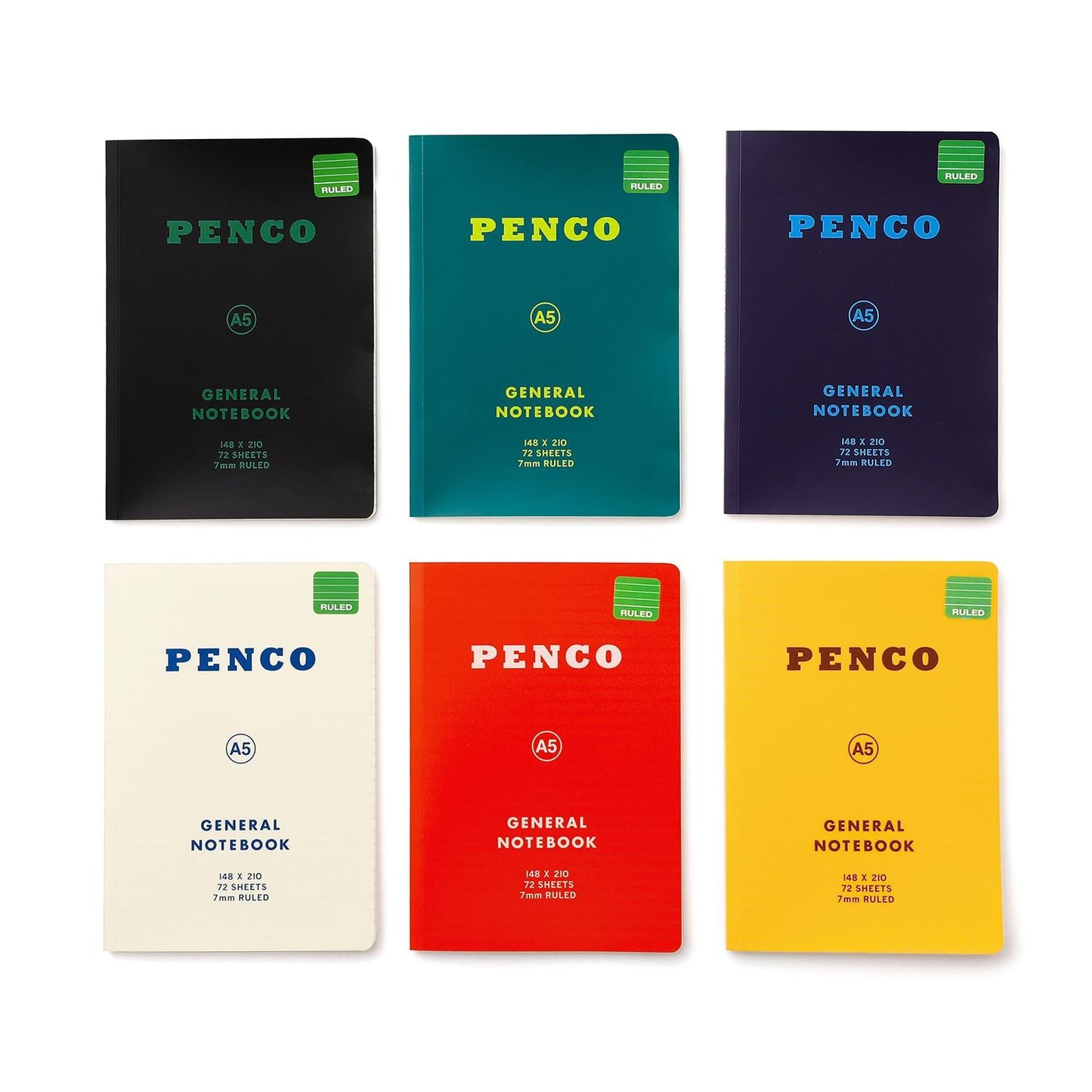 Soft PP Notizbuch A5 liniert Gelb