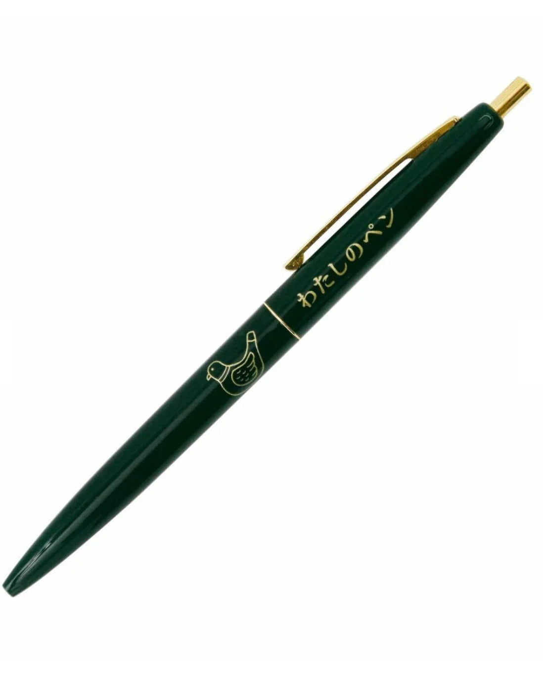 Hightide New Retro Knock Ballpoint Pen (Green) - Dove