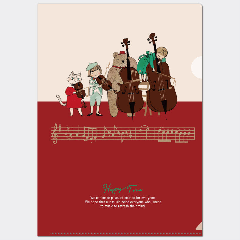 Clear File A4 Eine Kleine Happy Tone