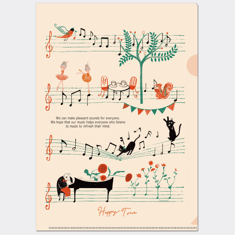 Sichtmappe A4 Kanon Happy Tone