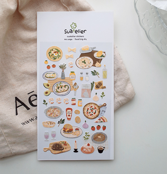SUATELIER DESIGN STICKER - Schlemmertour #1