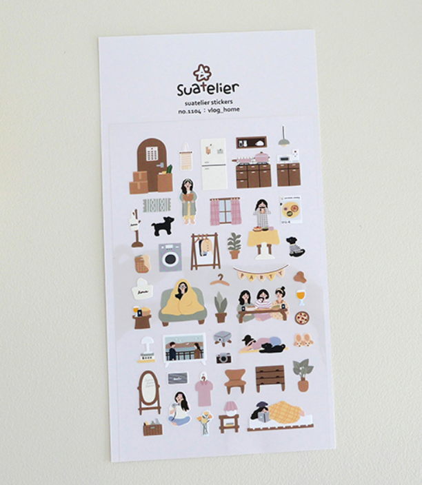 SUATELIER DESIGN STICKER - vlog_home
