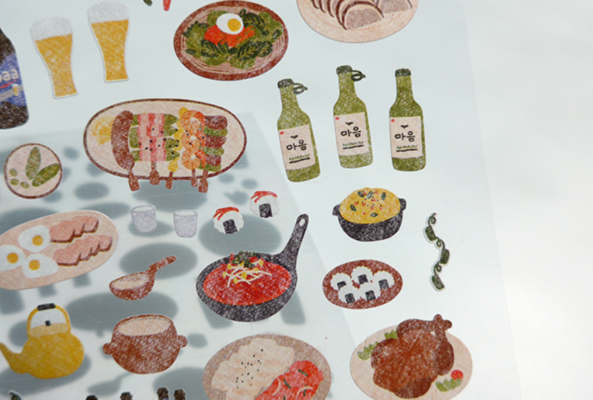 SUATELIER DESIGN STICKER - food trip #3