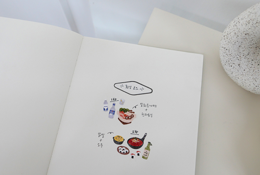 SUATELIER DESIGN STICKER - food trip #3
