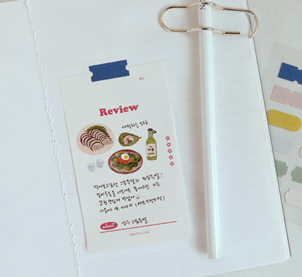 SUATELIER DESIGN STICKER - food trip #3