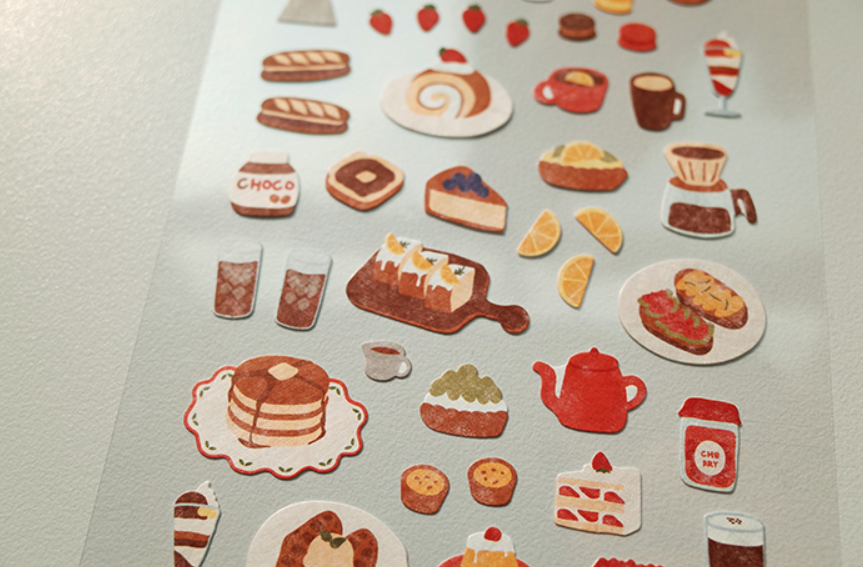 SUATELIER DESIGN STICKER - food trip #4