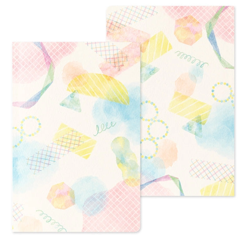 Midori Yuru Log Notebook <B6> Watercolour