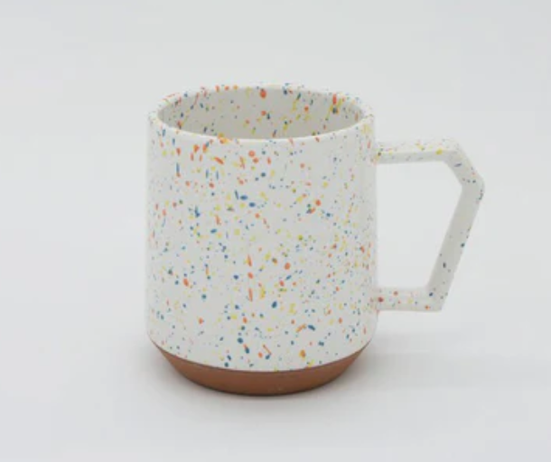 Chips Mug SPLASH white-orange | 380ml