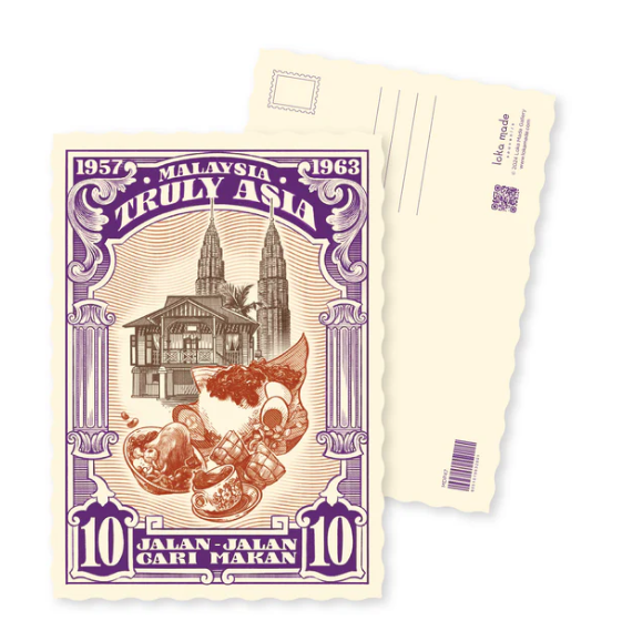 Malaysia Truly Asia Postcard Collectible Set (6 in 1)
