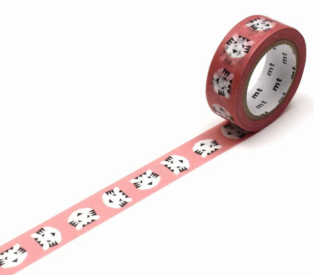 MT x Papier Tigre Washi Tape Le Tigre Pink