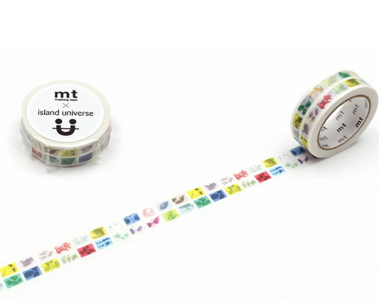 MT x Island Universe Washi Tape Flaggen Blatt S