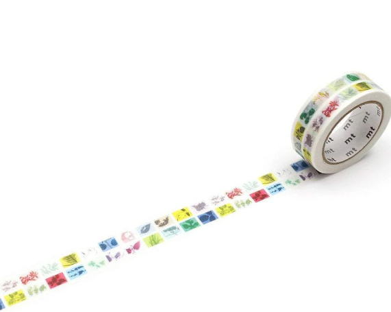 MT x Island Universe Washi Tape Flaggen Blatt S
