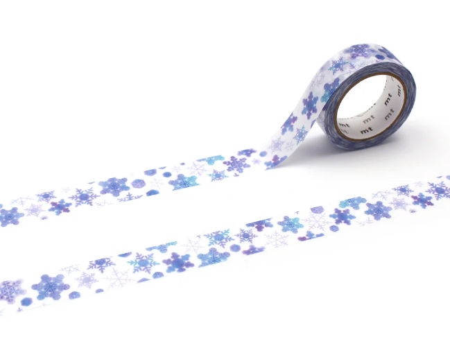 MT Maruichikyu Washi Tape - Snowflake