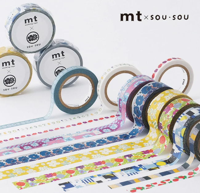 MT x Sou・Sou Washi Tape Blooming