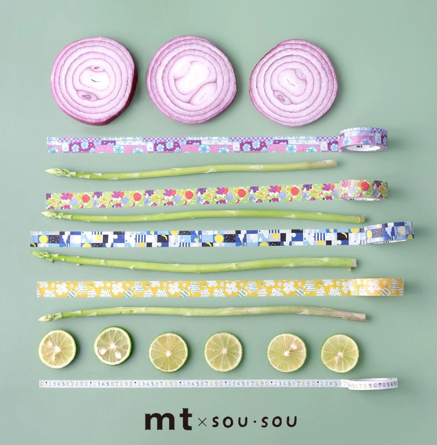 MT x Sou・Sou Washi Tape Blooming