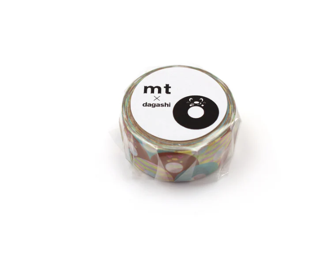 MT x Dagashi Washi Tape - Colorful Circle x Young-Kun