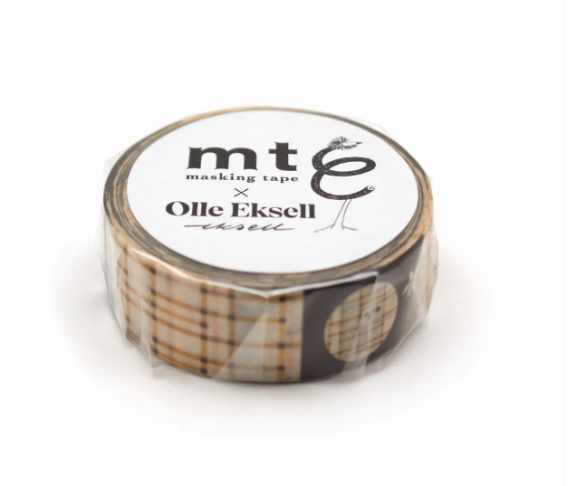 MT x Olle Eksell Washi Tape Crossed Lines