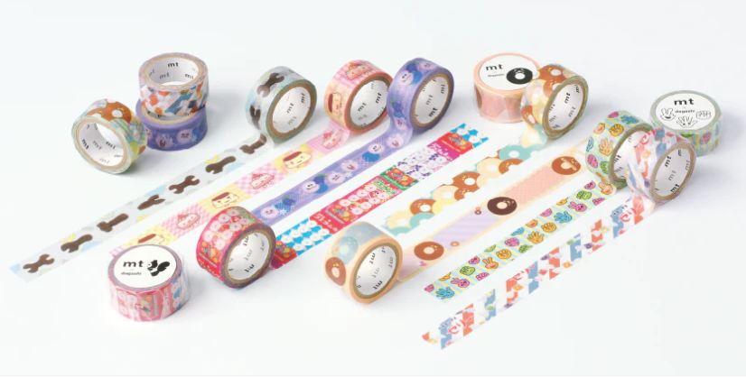 MT x Dagashi Washi Tape - Young-kun Memo