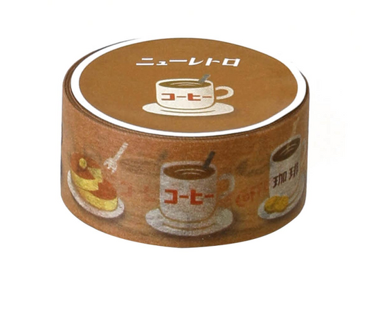Hightide Retro Masking Tape / L / Coffee