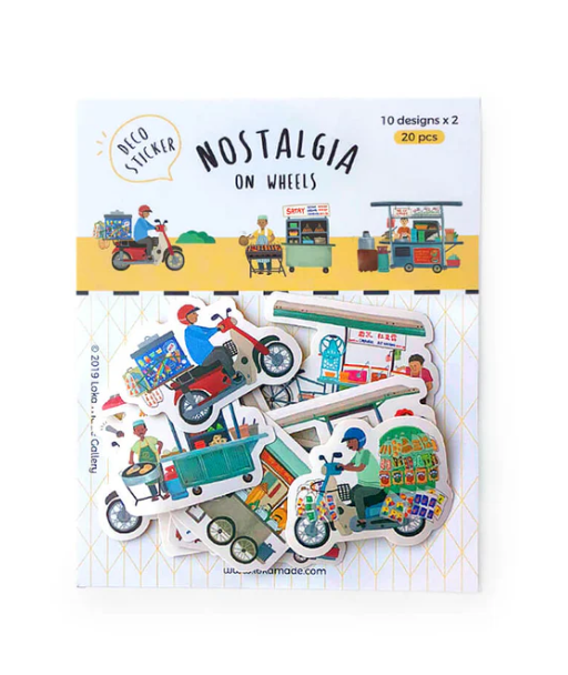 Nostalgia on Wheels - Deco Sticker