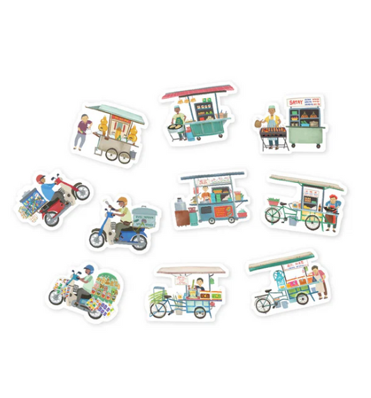 Nostalgia on Wheels - Deco Sticker