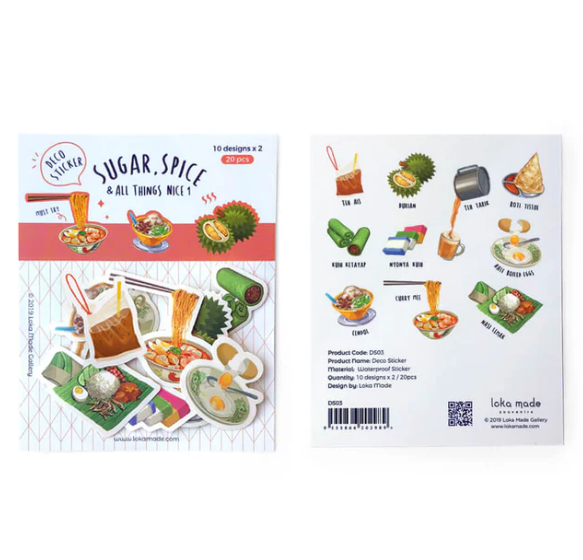 Sugar, Spice & All Things Nice 1 – Deko-Sticker
