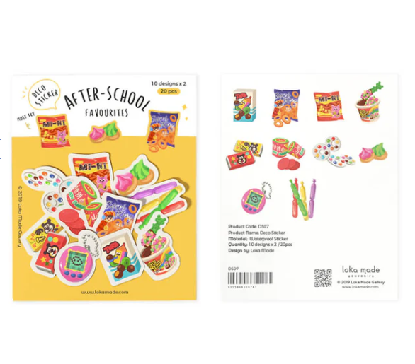 After- School Favorites - Deco Sticker