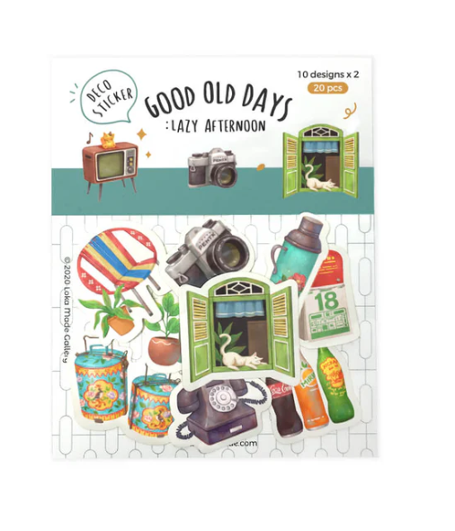 Good Old Days, Lazy Afternoon - Deco Sticker