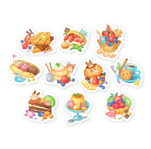 Bite-Sized Wonderland - Deco Sticker