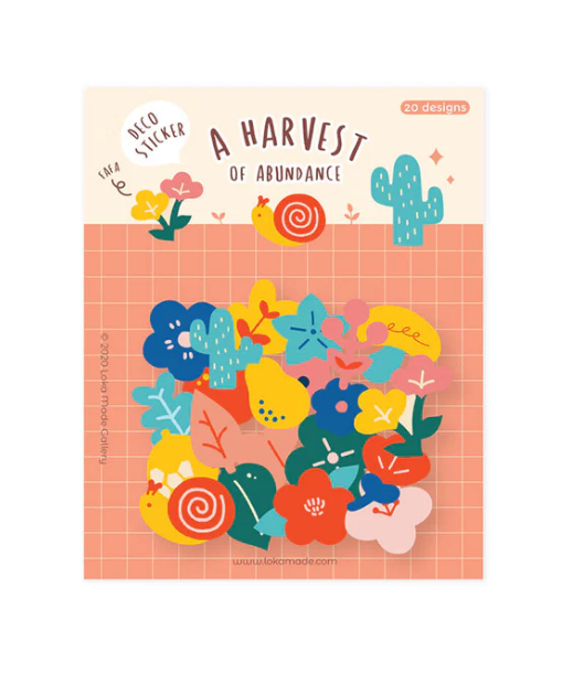 A Harvest of Abundance - Deco Sticker