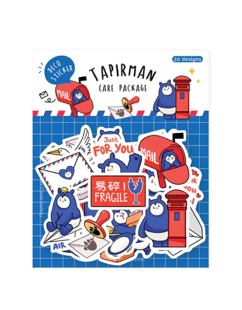 Tapirman Care Package - Deco Sticker
