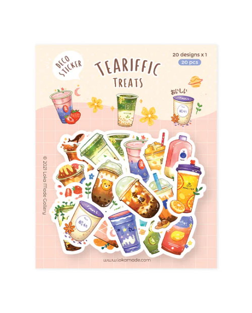 Teariffic Treats - Deko-Sticker
