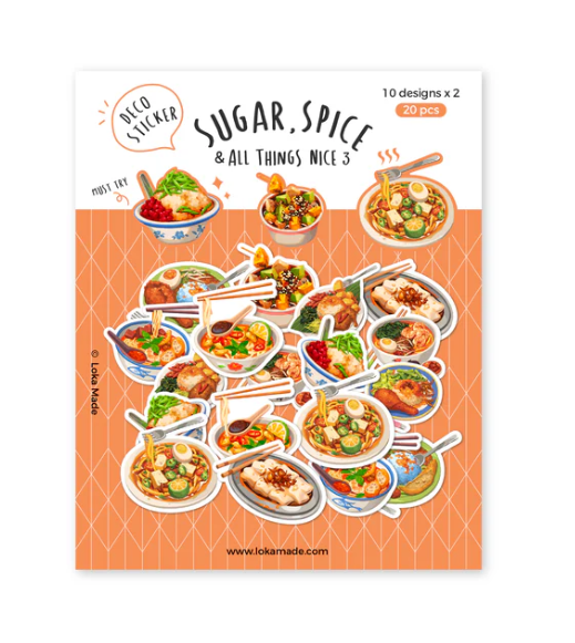 Sugar, Spice & All Things Nice 3 - Deko-Sticker