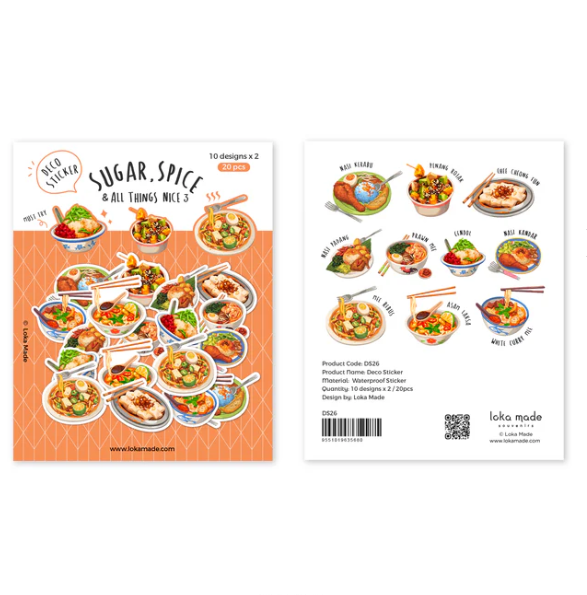Sugar, Spice & All Things Nice 3 - Deko-Sticker