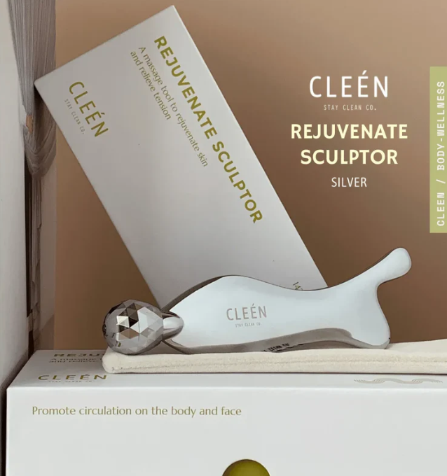 Cleén Rejuvenate Sculptor (Zinklegierung) Gua Sha Tool